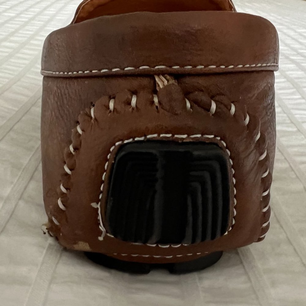 Men's Brixton Brown Slip-On Brown Loafer Size 9 - Picture 8 of 9